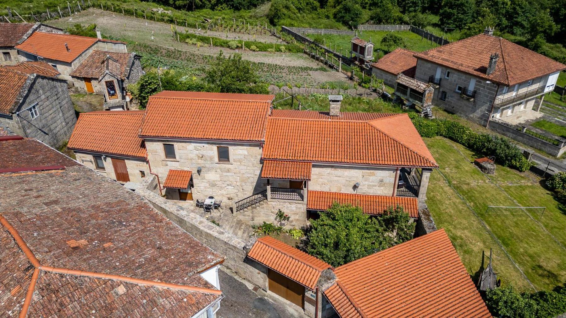 Alojamiento Pazos Cea Buitenkant foto